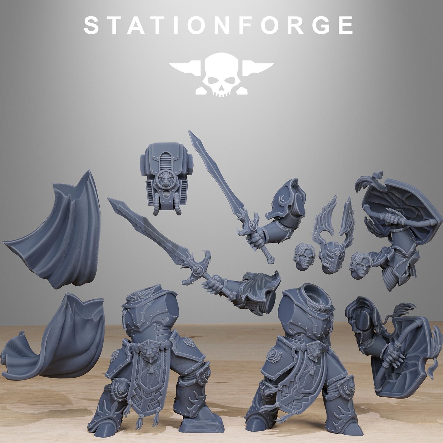 Station Forge Socratis Archon Sir Thalion Proxy minitures Tabletop RPG Wargaming