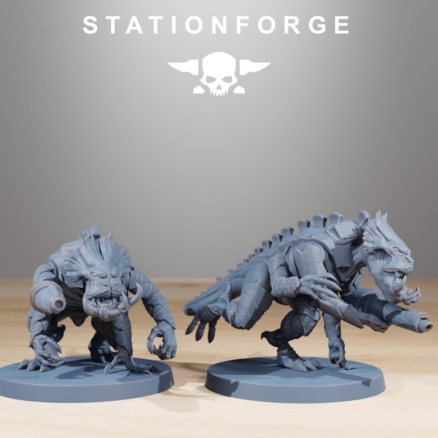 Station Forge Xenarid Infantry  Proxy minitures Tabletop RPG Wargaming