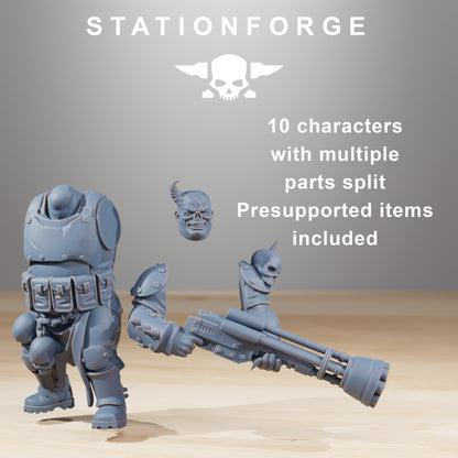 10 x Corrupted Nomads Designed by Station Forge