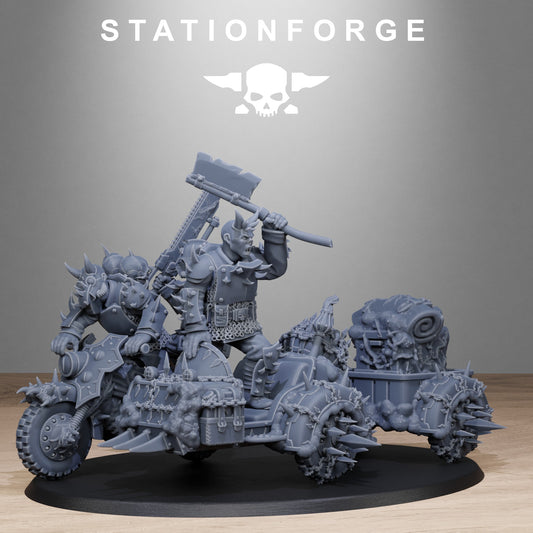 10 x Corrupted Guard Bikers Designed by Station Forge