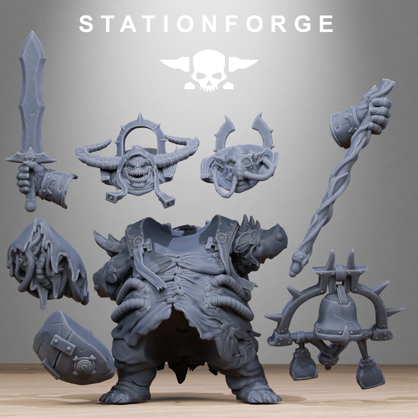 1 x Corrupted Lord of the Filth Designed by Station Forge