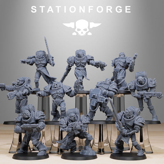 Station Forge Socratis_Zombies Proxy minitures Tabletop RPG Wargaming