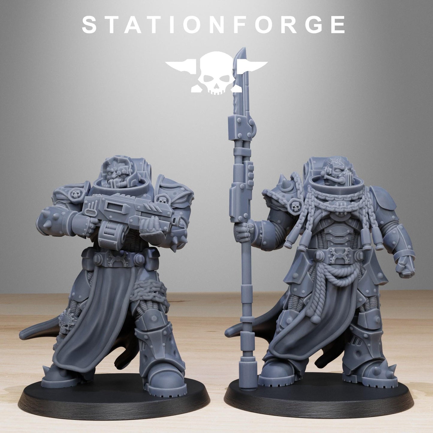 Station Forge Socratis_Militants Team Proxy minitures Tabletop RPG Wargaming