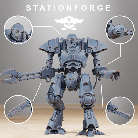 Station Forge  Scavenger Armageddon  big boy  printed in resin and sent in parts