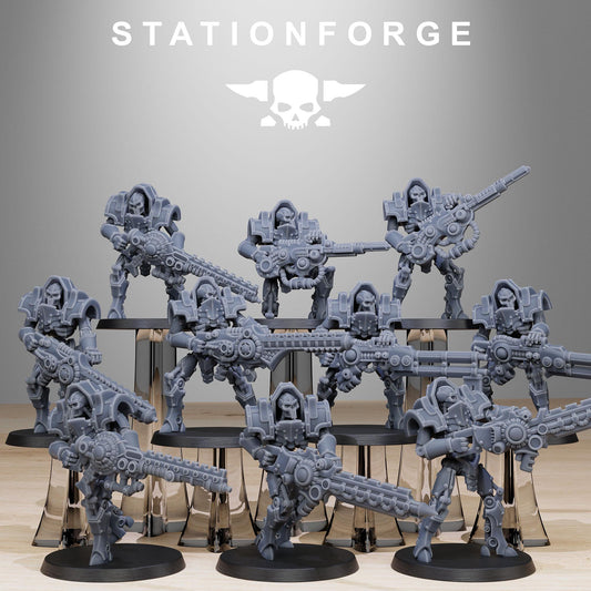 Station Forge Astronet Heavy Infantry Proxy minitures Tabletop RPG Wargaming