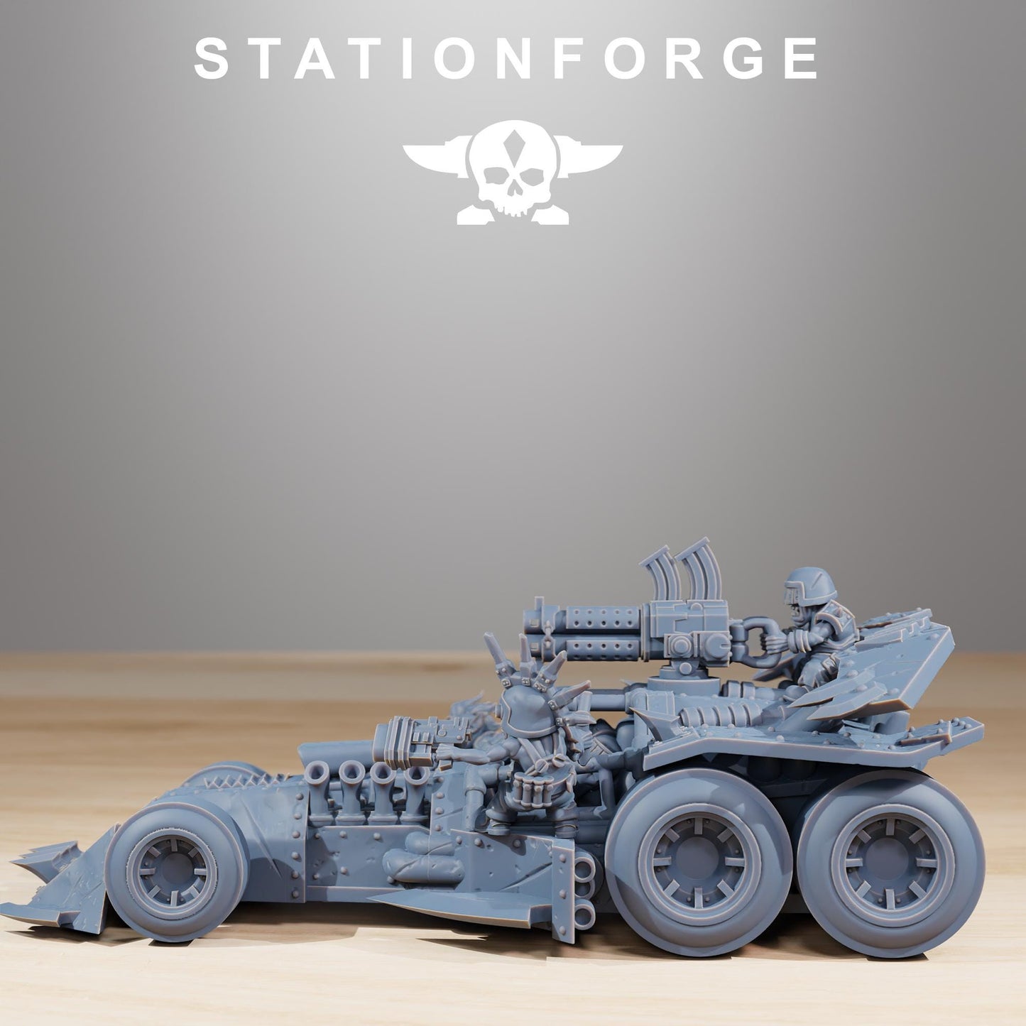 Station forge Orkaz Speedsters  Proxy minitures Tabletop RPG Wargaming 3 to choose from