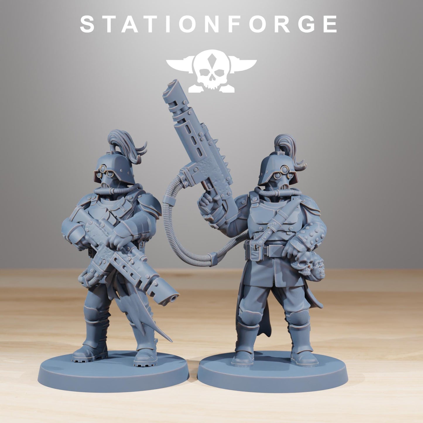 Station Forge Corrupted Guard The Forsaken Team Proxy minitures Tabletop RPG Wargaming