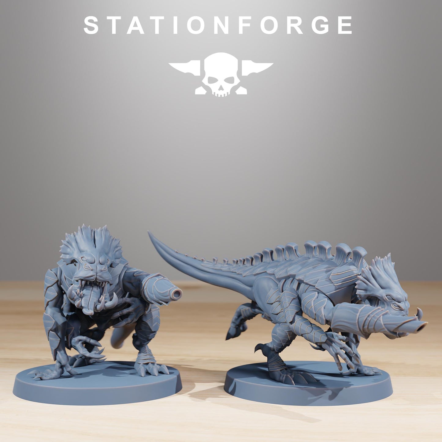 Station Forge Xenarid Infantry  Proxy minitures Tabletop RPG Wargaming