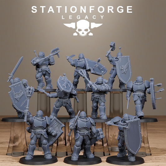 Station Forge Legacy  Solaris Infantry 3d printed proxie Wargames New Faction