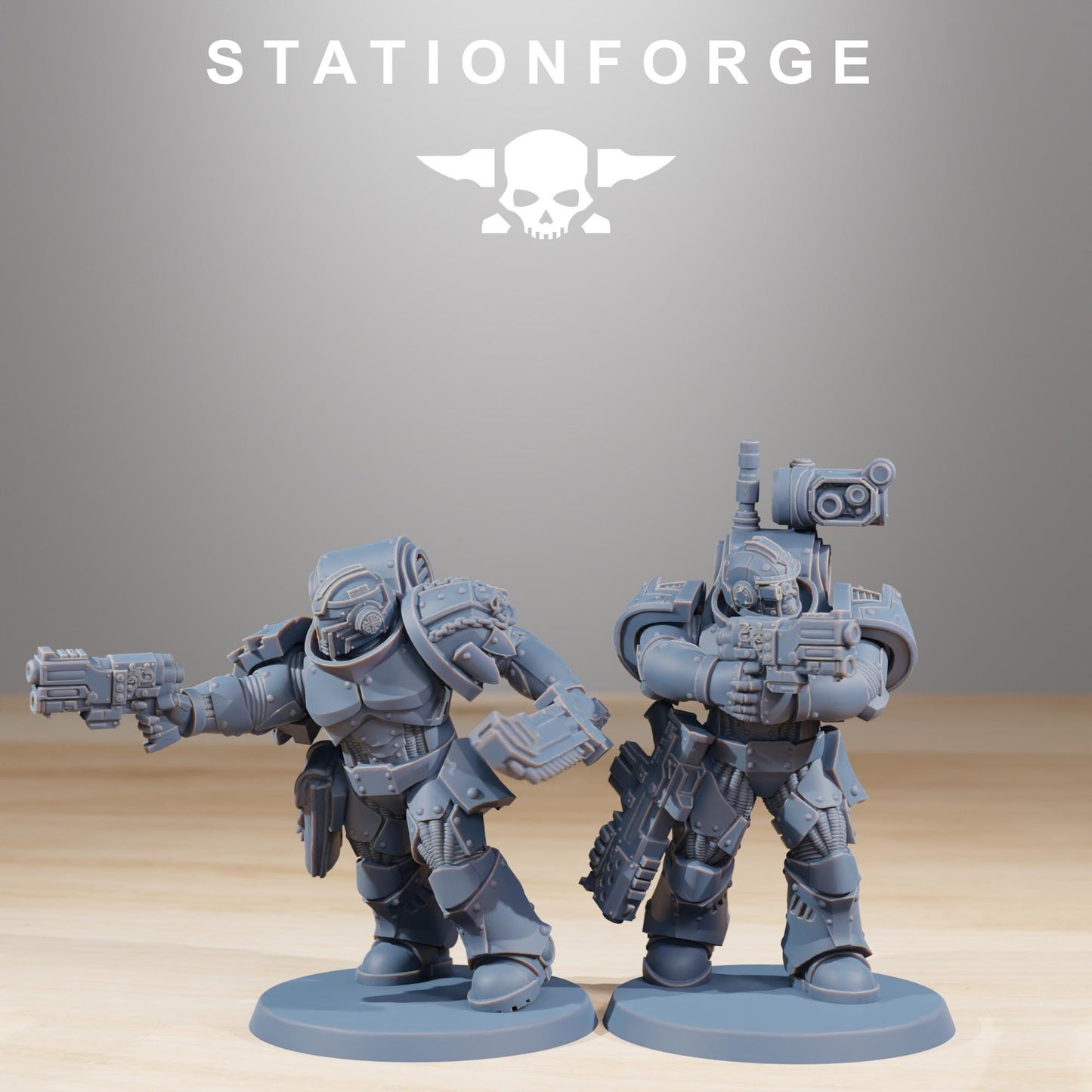Station Forge Socratis Reinforcers unit 3d printed proxie Wargames / Marines