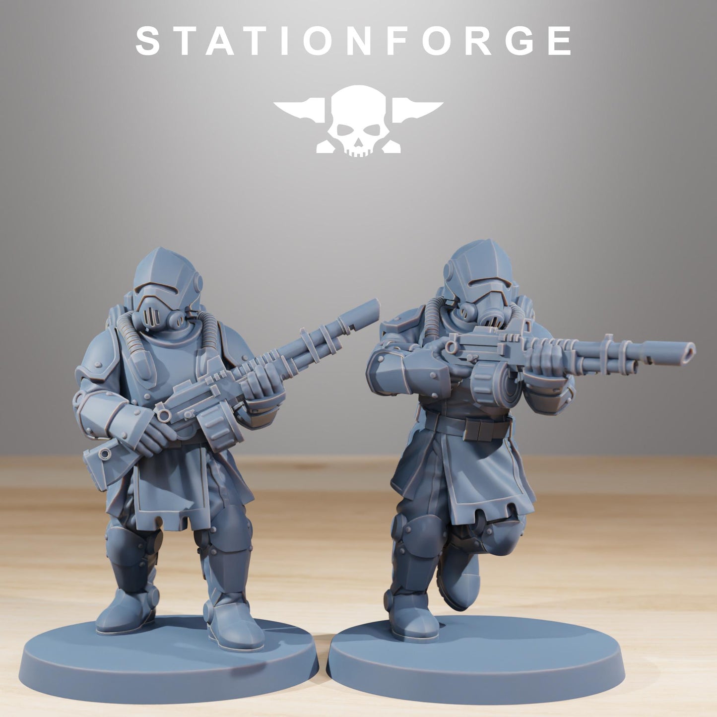 Station Forge RoyalGuard Infantry 1 3d printed proxie Wargames