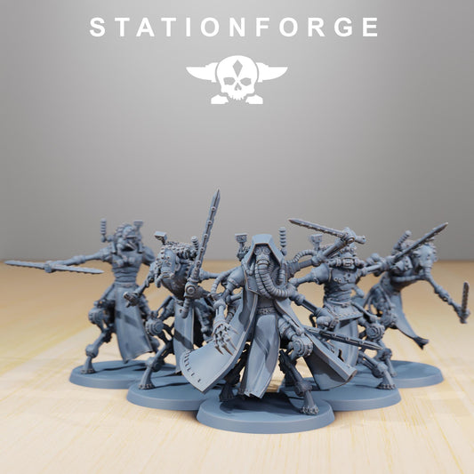 Station Forge Scavenger Runners Proxy minitures Tabletop RPG Wargaming