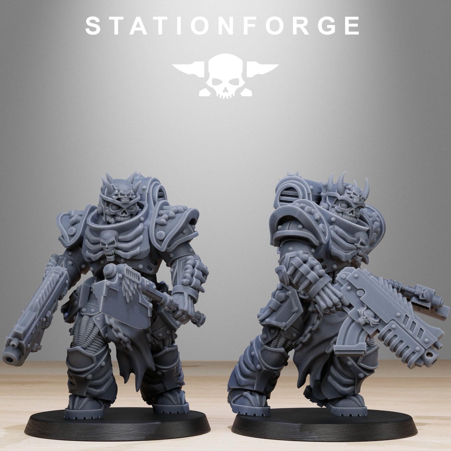 Station Forge Socratis Dragon Knight unit 3d printed proxie Wargames / Marines
