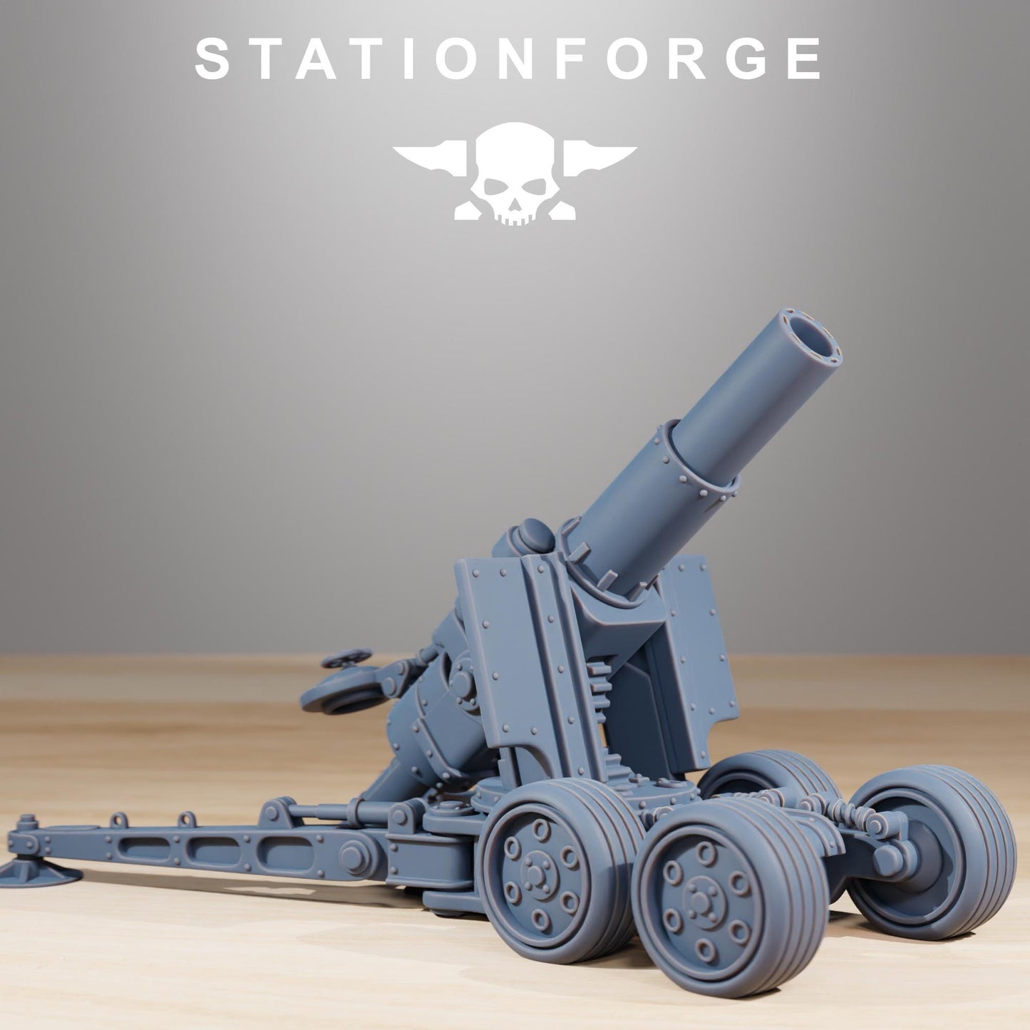 Station Forge GrimGuard Heavy Artillery  3d printed proxie Wargames