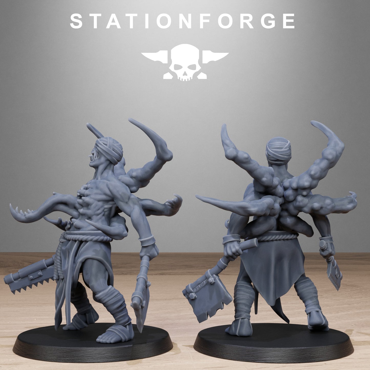 10 x Corrupted Guard Butchers Designed by Station Forge