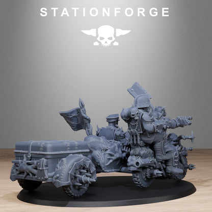 10 x Corrupted Guard Bikers Designed by Station Forge