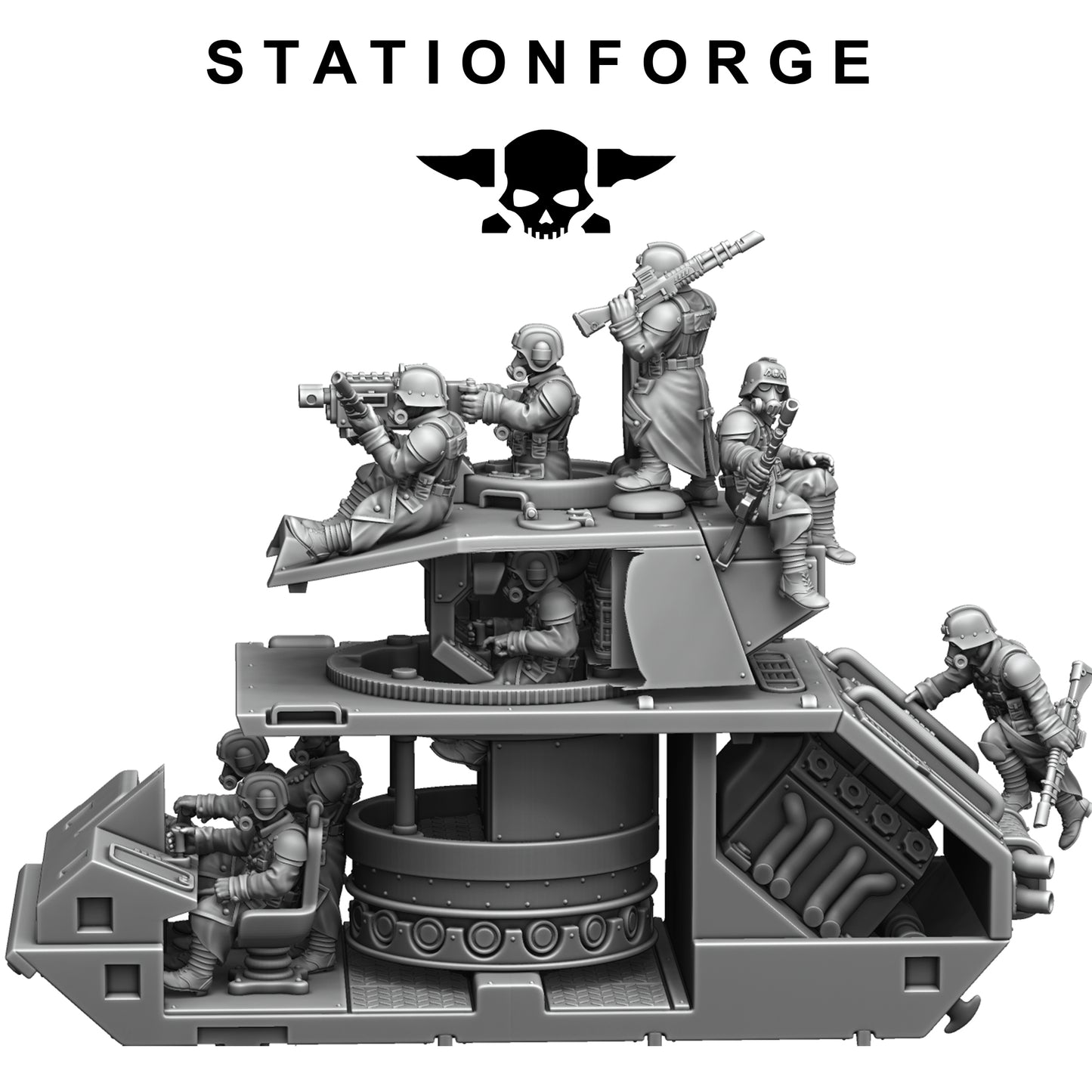 1 x GrimGuard Battle Tank 2.0 Designed by Station Forge