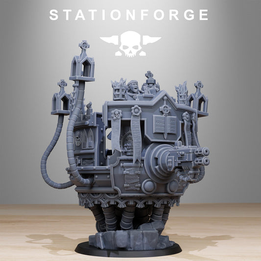 Station Forge Vodalites Pulpit 3d printed proxie Wargames