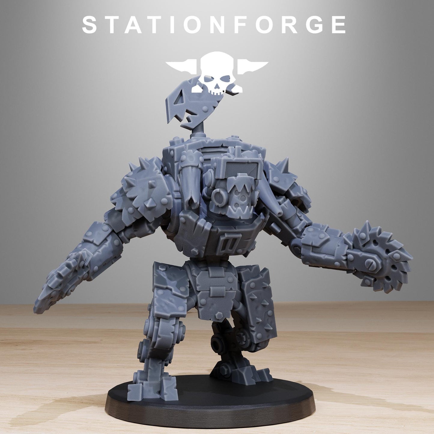 Station Forge Orkaz Bots Infantry 3d printed proxie Wargames