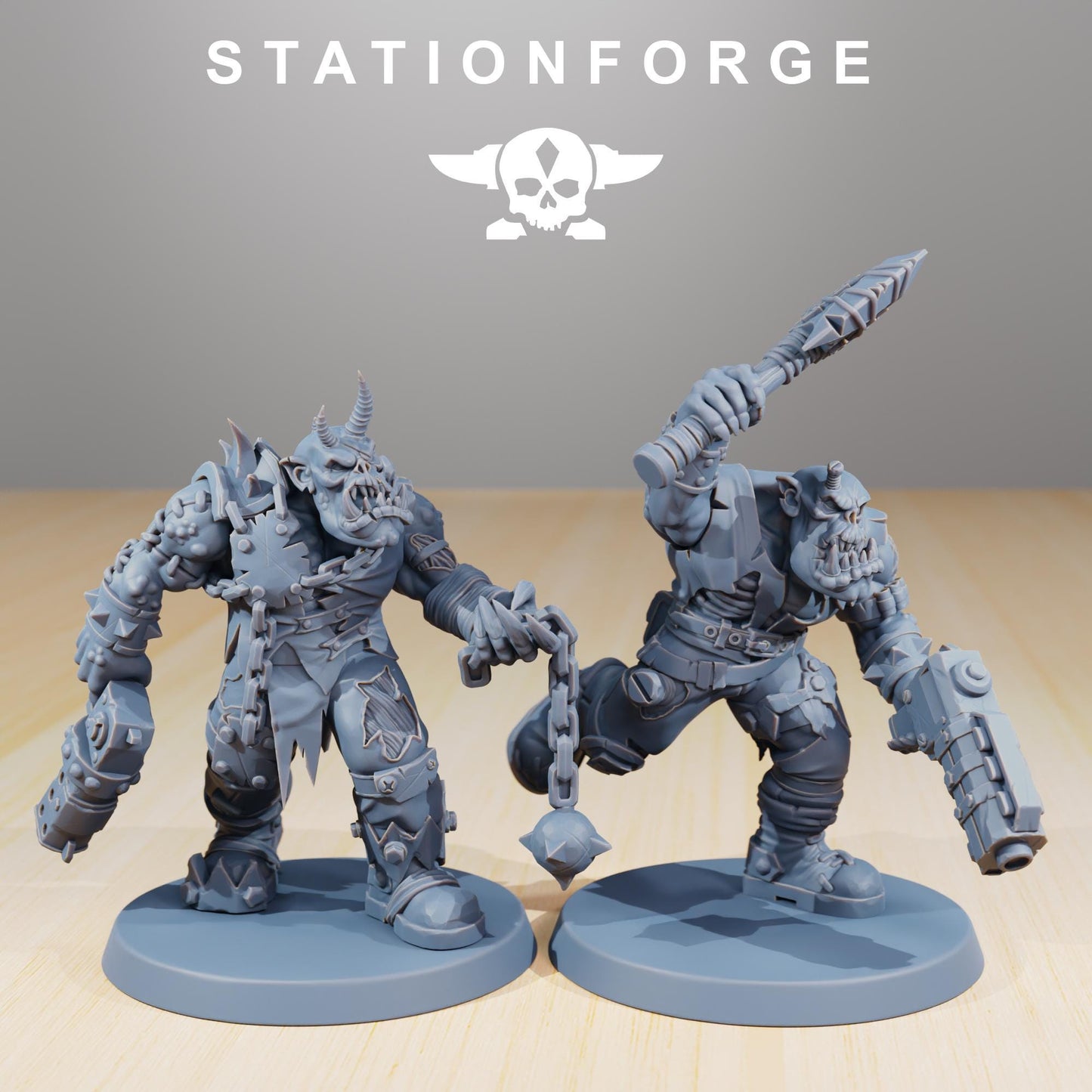 Station Forge Orkaz Plague Spreadaz Proxy minitures Ork Tabletop RPG Wargaming
