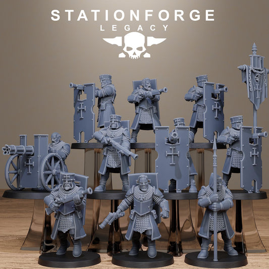 Station Forge Legacy  Thorncrest Blasmen 3d printed proxie Wargames New Faction