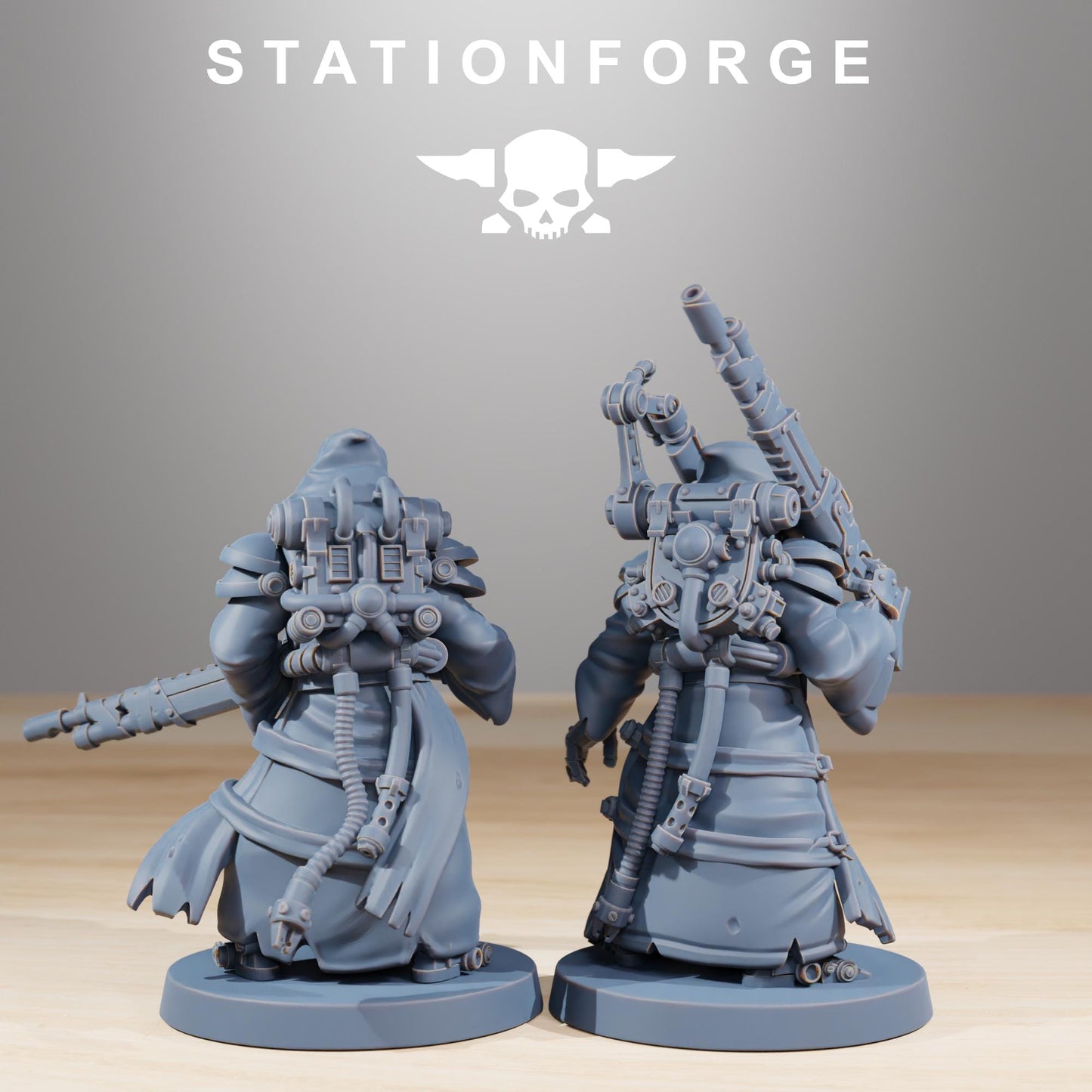 Station Forge Scavenger Hunters Team Proxy  minitures Tabletop RPG Wargaming
