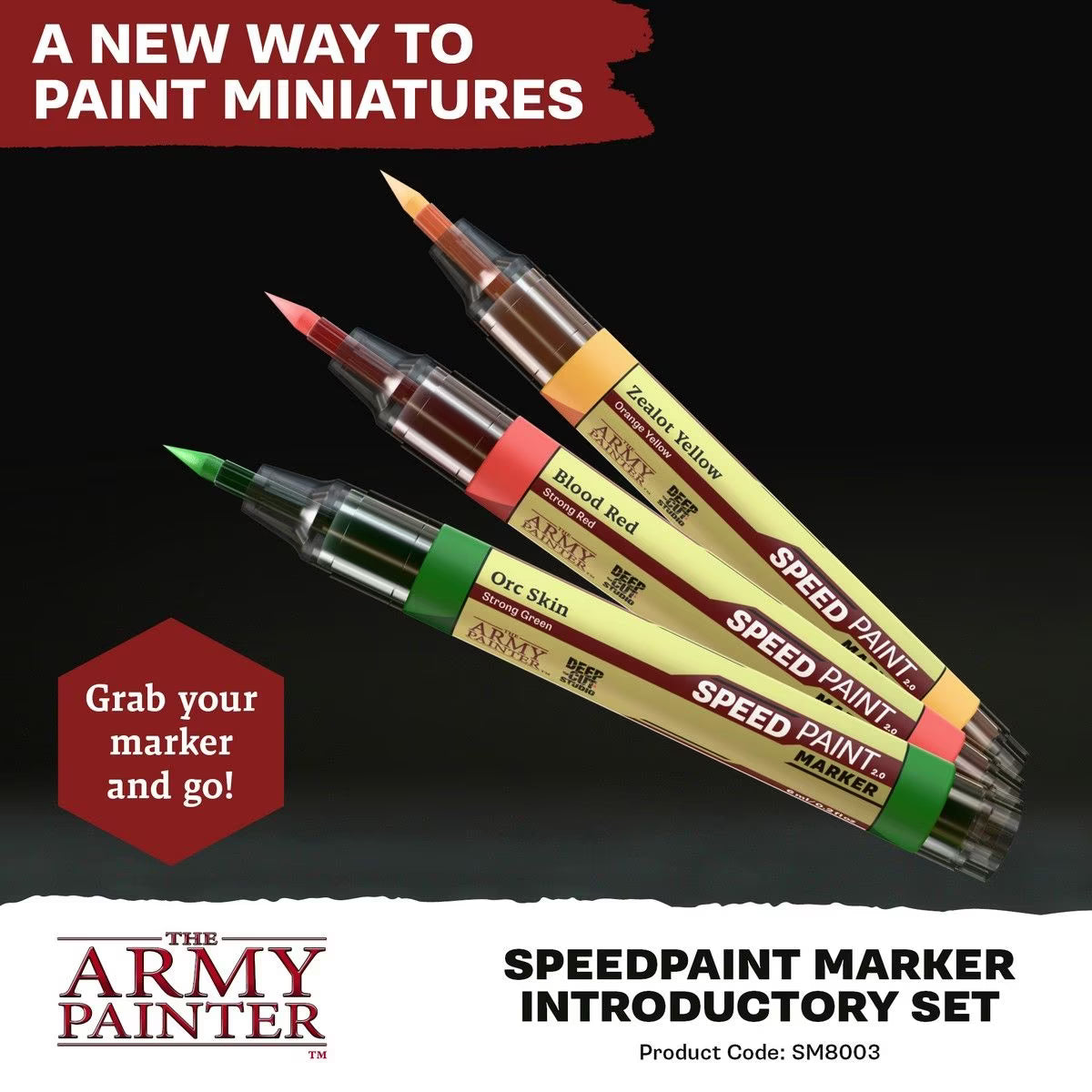 Army Painter Speedpaint Marker: Introductory Set