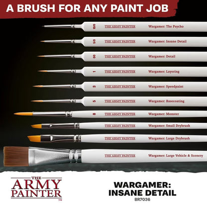 Army Painter Wargamer: Insane Detail Brush