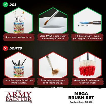 Army Painter Mega Brush Set