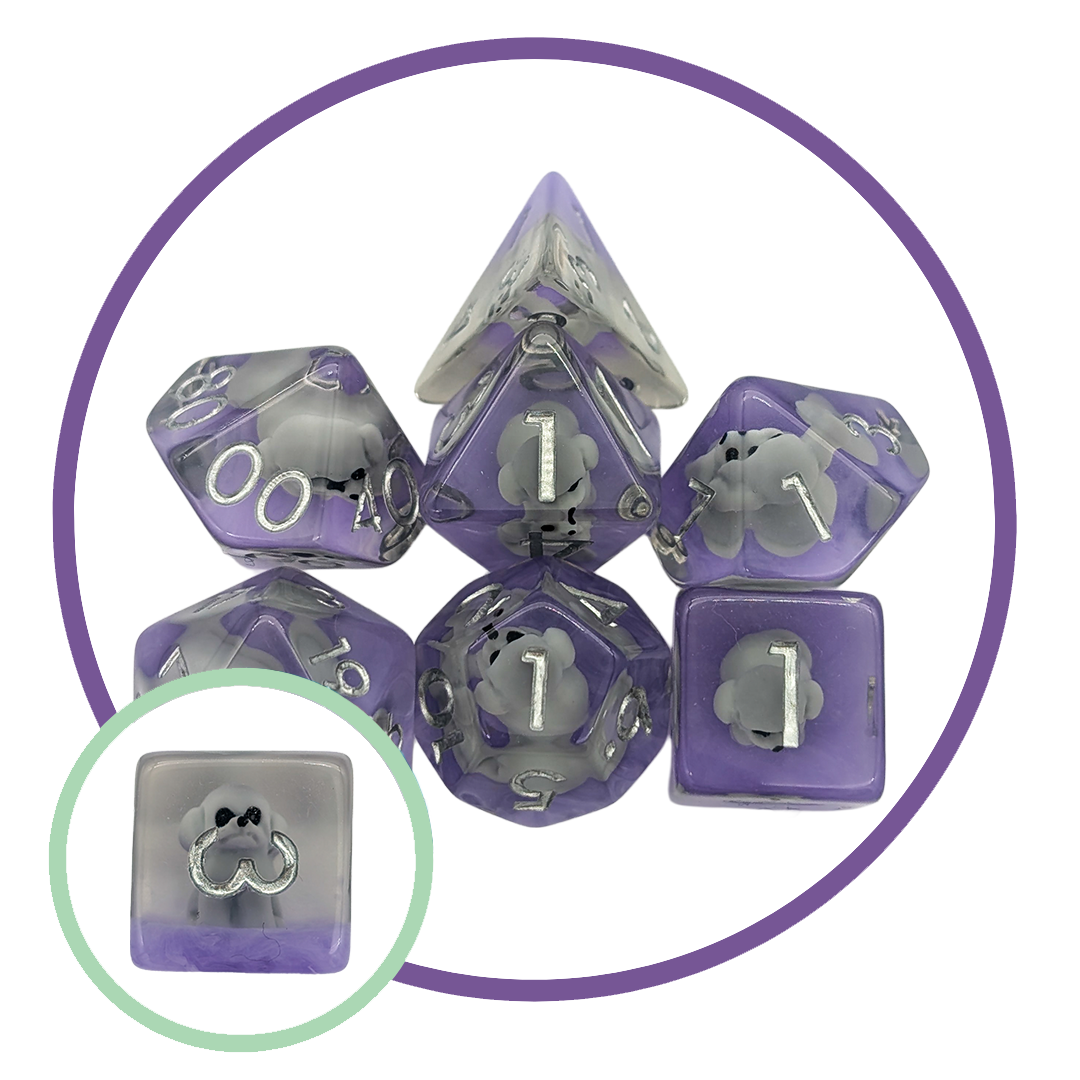 Dog Inclusion Dice Set