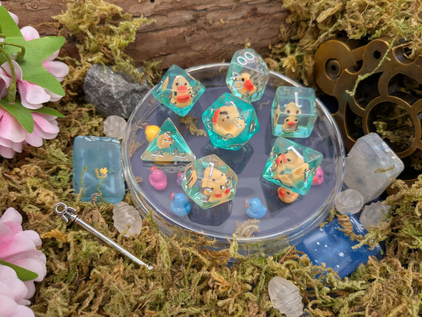 Yellow Ducks Inclusion Dice Set