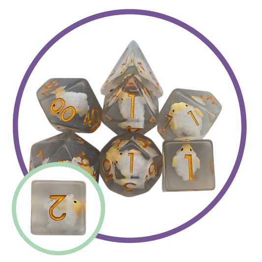 Sheep Inclusion Dice Set