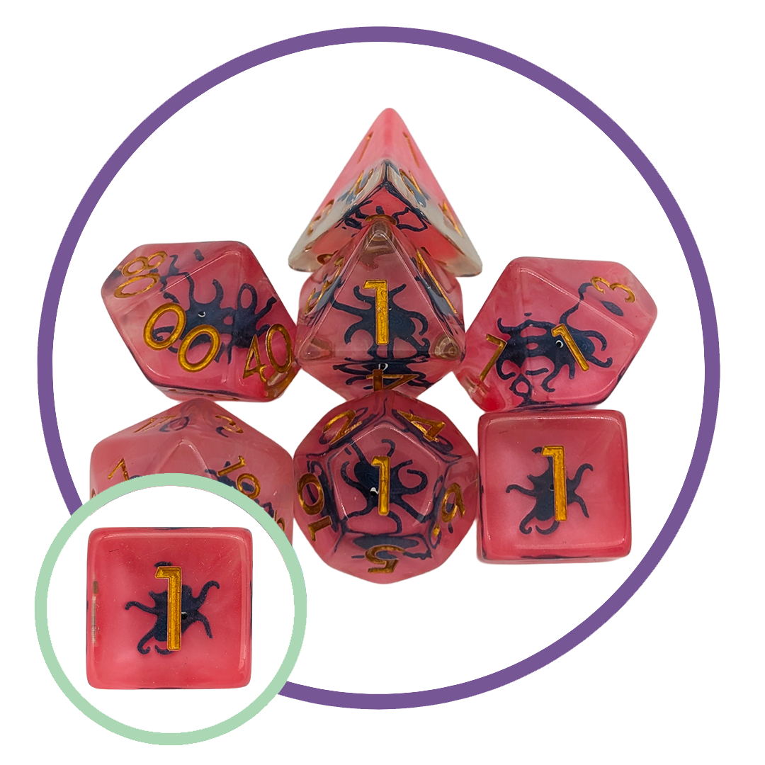 Octopus Inclusion Dice Set