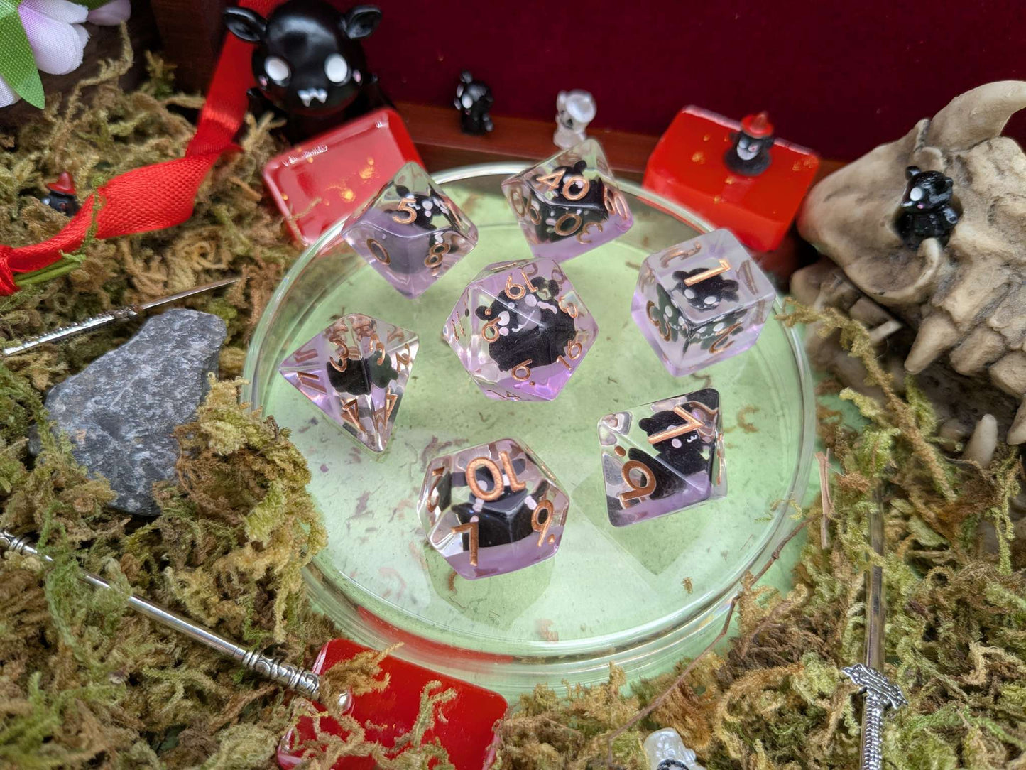 Bats Inclusion Dice Set