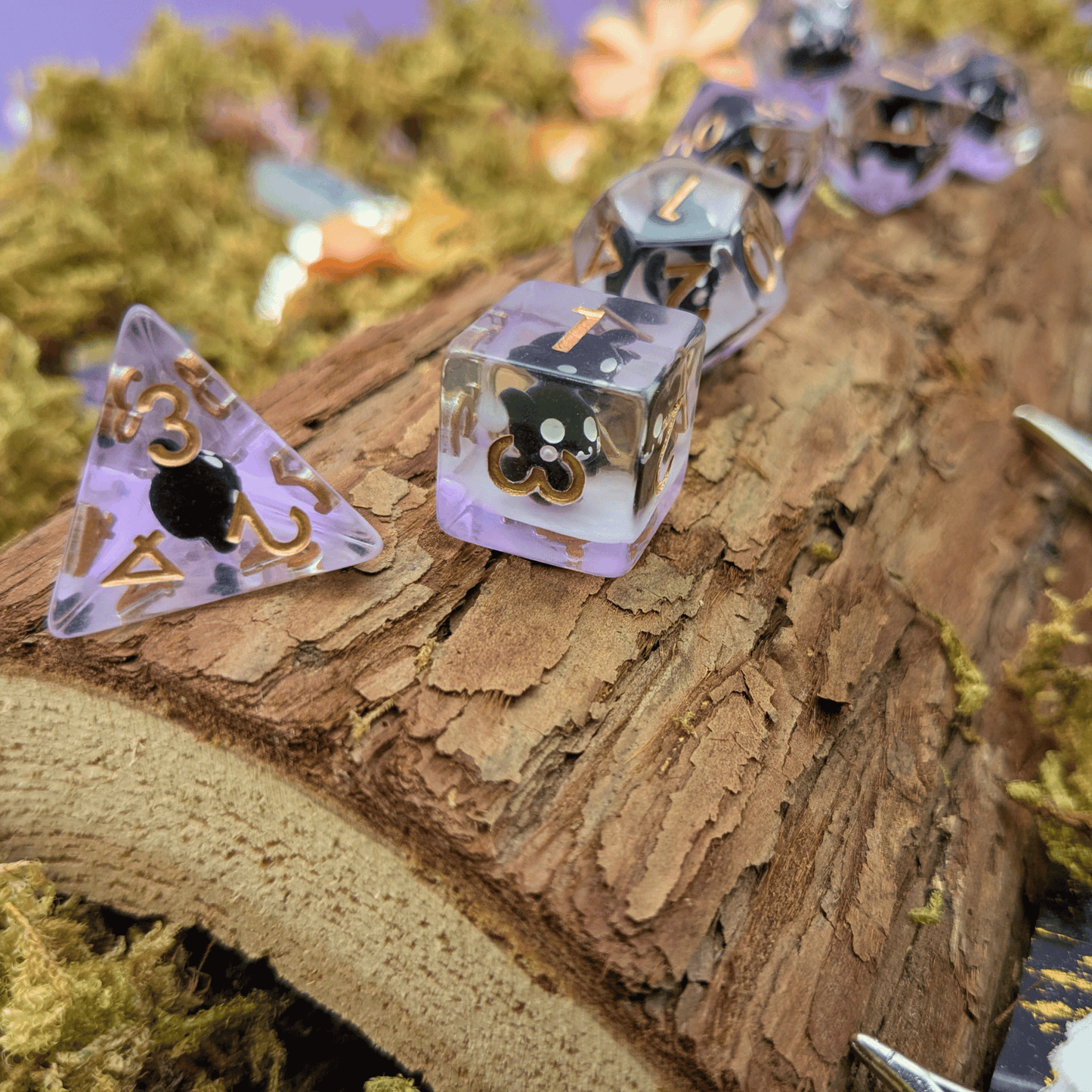 Bats Inclusion Dice Set