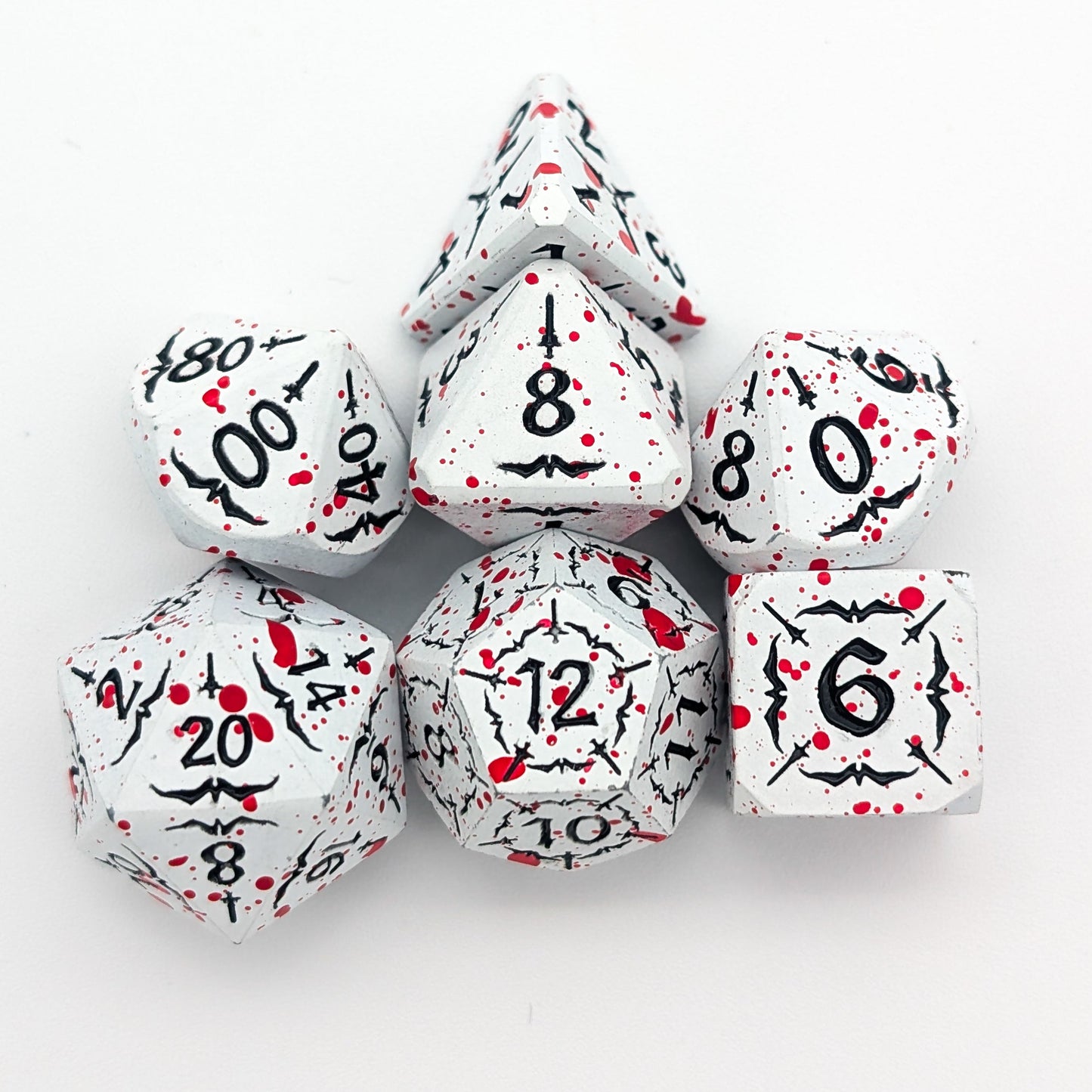 Scarlet Revenant | Metal Arcana Dice Set