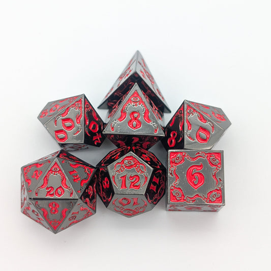 Infernal Pact | Metal Eldritch Dice Set
