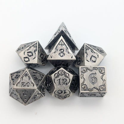 Forsaken Pact | Metal Eldritch Dice Set