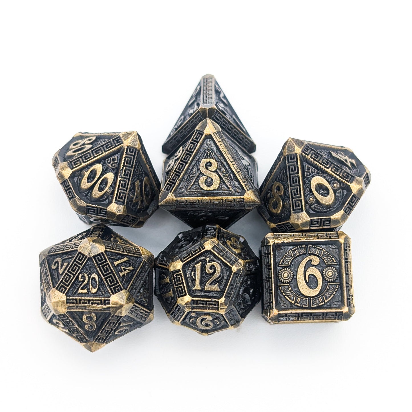 Olympian Legacy | Metal Mythos Dice Set