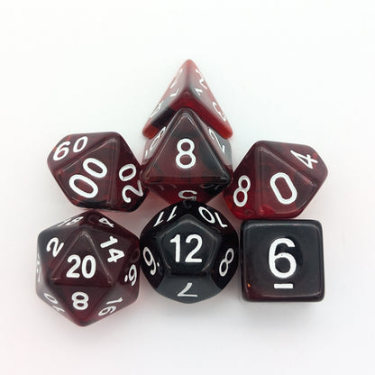 Red Smoke Dice Set