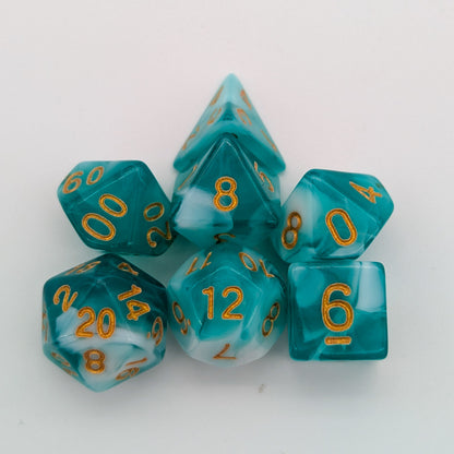 Tie-Dye Matcha Dice Set