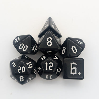 White Witch Dice Set
