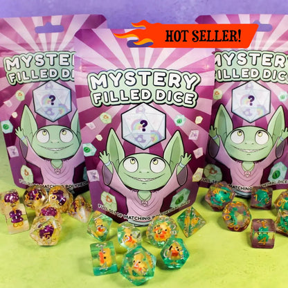 Filled/Inclusion Mystery Dice