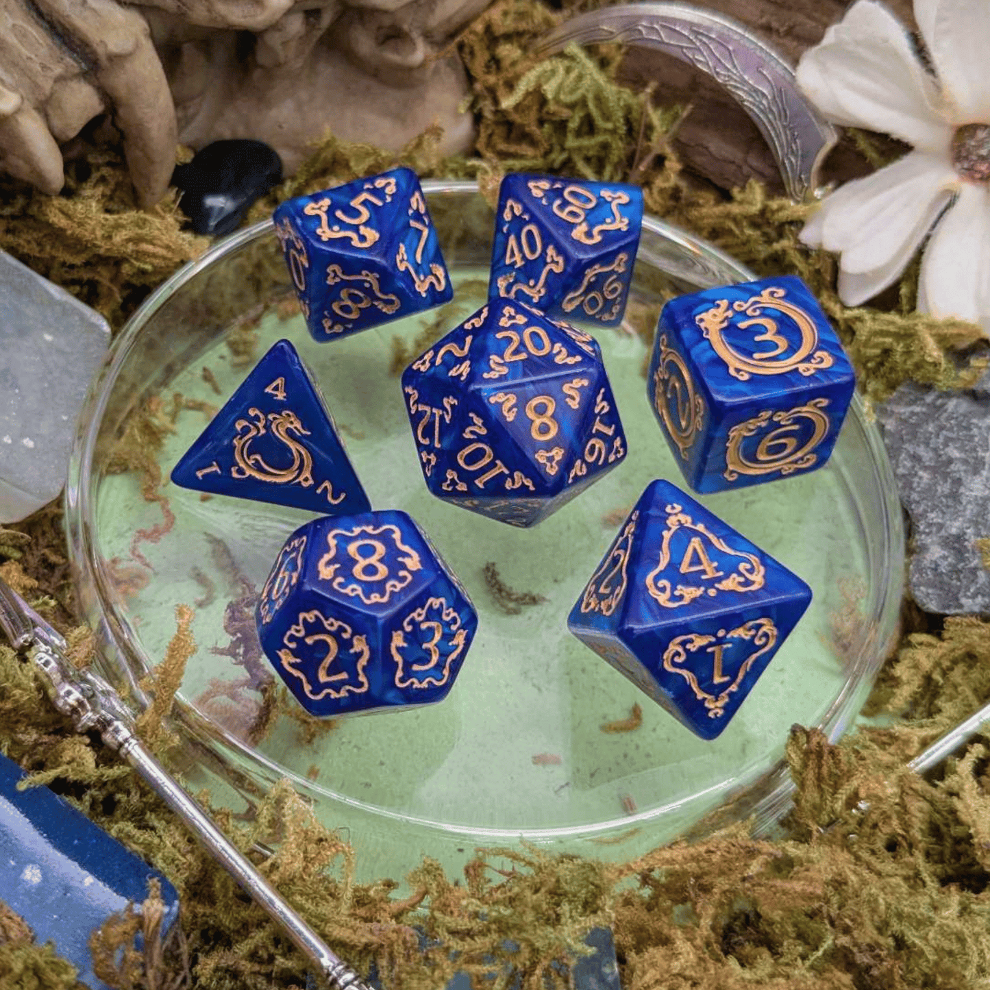 Dragon Blue Dice Set