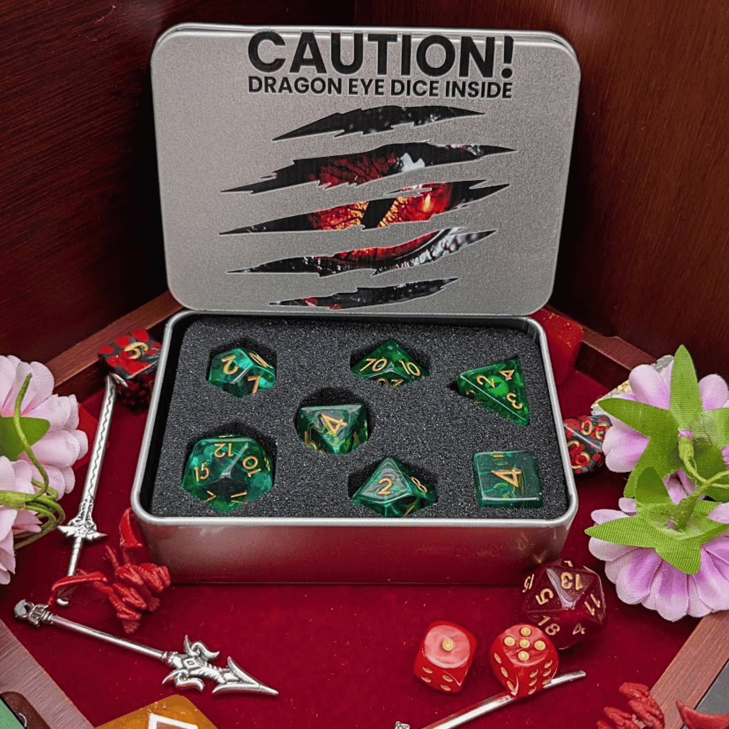 Dragon Eye Dice Tin