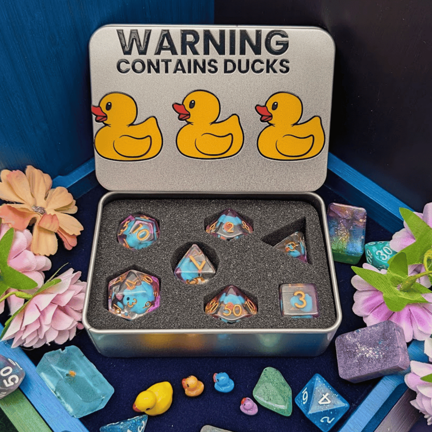 Ducky Dice | Filled RPG Dice