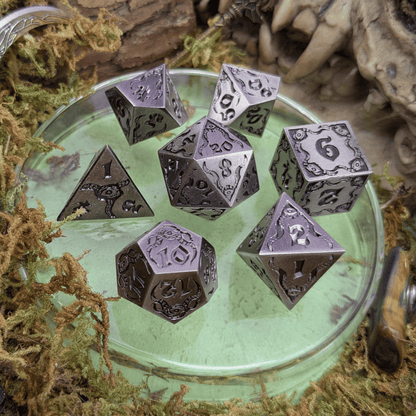 Forsaken Pact | Metal Eldritch Dice Set