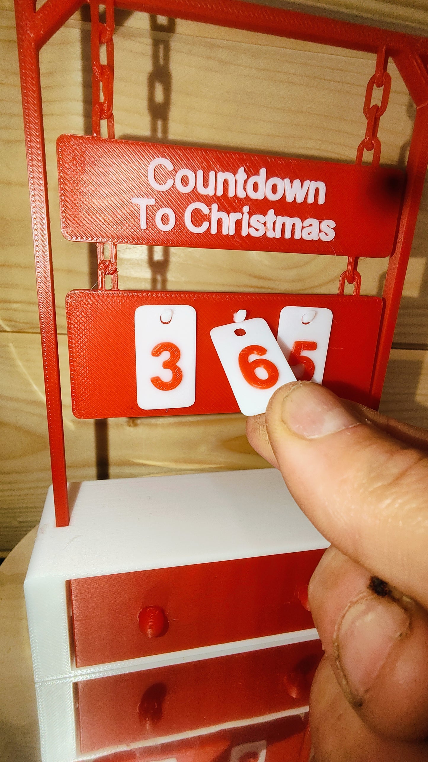 3D Printed Book Counter in any colour you want