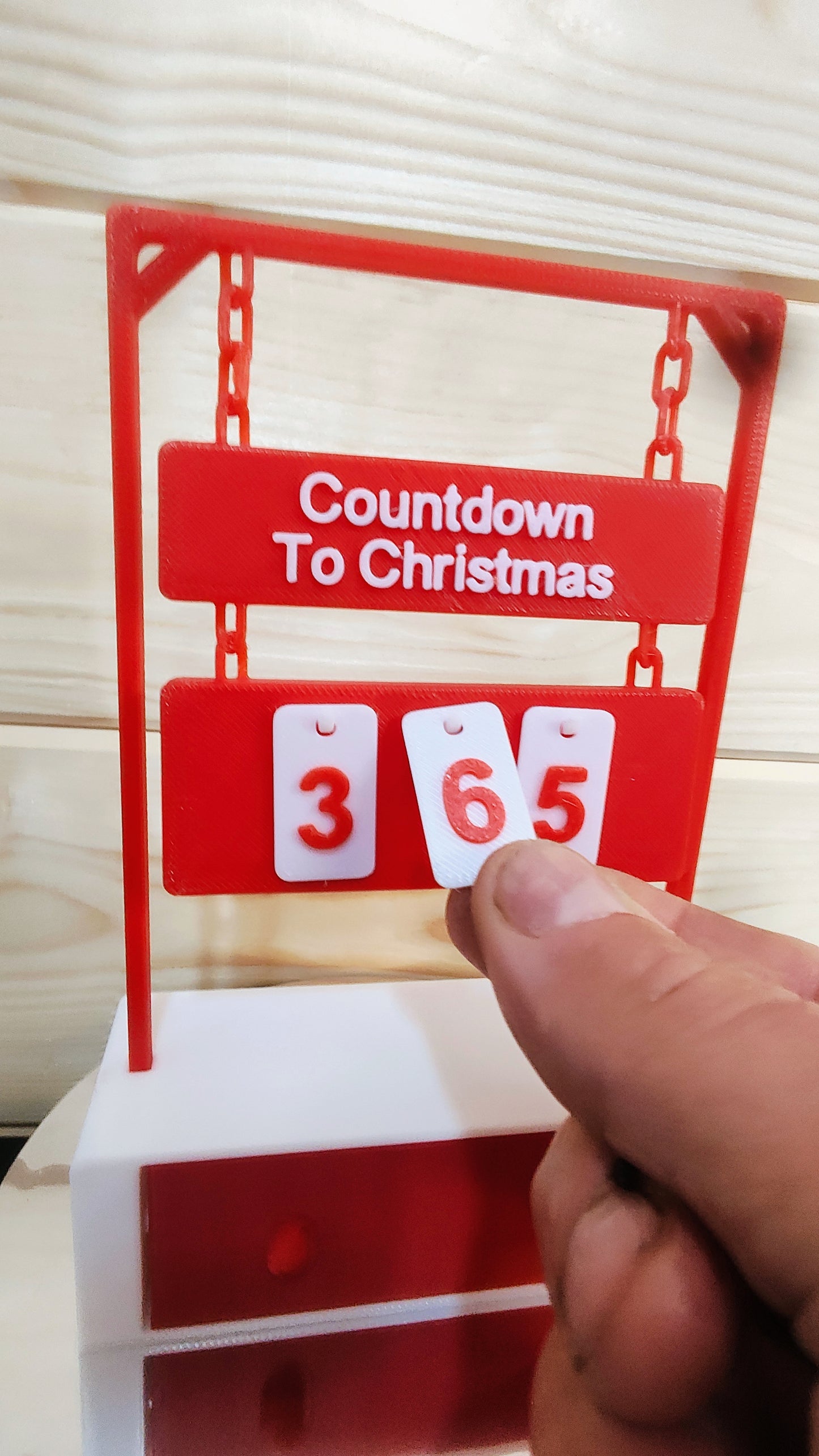 3D Printed Book Counter in any colour you want