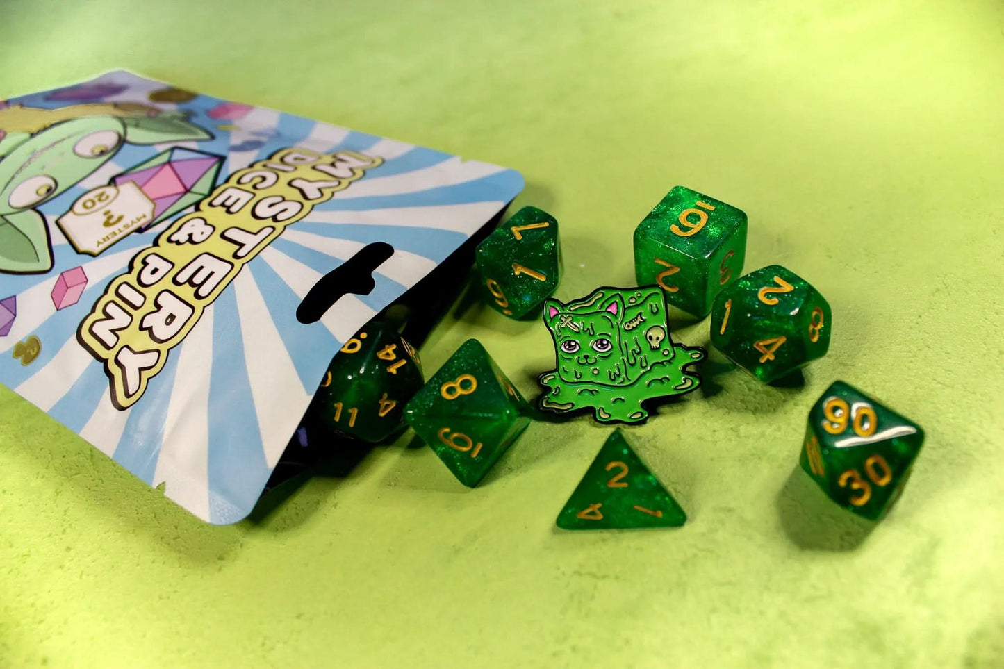 Mystery Dice & Pin Bag